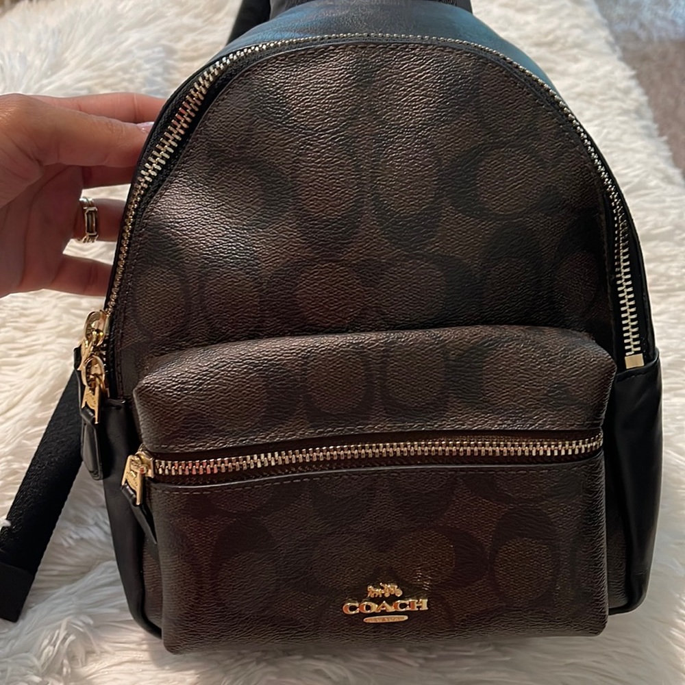 Coach small backpack